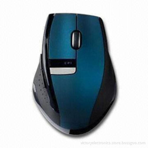 2.4GHz Wireless Optical Mouse with 800/1,200/1,600dpi Resolution, Sized 110 x 62 x 35mm